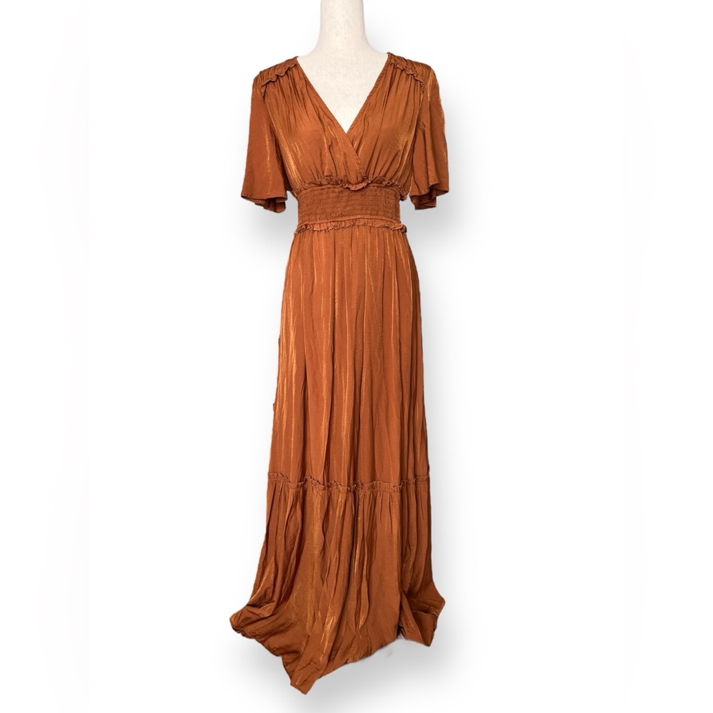 Baltic Born maxi dress Medium copper